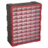 Sealey Cabinet Box 60 Drawer - Red/Black