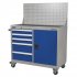 Sealey Premier Industrial Mobile Workstation with 5 Drawers & 1 Shelf Locker