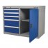 Sealey Premier Industrial Cabinet/Workstation with 5 Drawers & 1 Shelf Locker