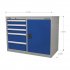 Sealey Premier Industrial Cabinet/Workstation with 5 Drawers & 1 Shelf Locker