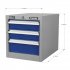 Sealey Premier Industrial Triple Drawer Unit for API Series Workbenches