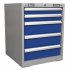 Sealey Premier Industrial Cabinet 5 Drawer