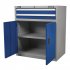 Sealey Premier Industrial Industrial Cabinet with 2 Drawers & 1 Shelf Double Locker