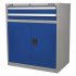 Sealey Premier Industrial Industrial Cabinet with 2 Drawers & 1 Shelf Double Locker