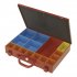 Sealey Metal Case with 15 Storage Bins