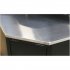 Sealey Premier Stainless Steel Corner Worktop 930mm