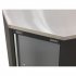 Sealey Superline PRO Stainless Steel Worktop for Modular Corner Cabinet 865mm