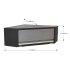 Sealey Superline PRO Modular Corner Wall Cabinet 865mm