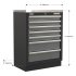 Sealey Superline PRO Modular Cabinet 7 Drawer 680mm