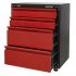 Sealey American PRO Modular Cabinet with Worktop 4 Drawer 665mm