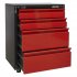 Sealey American PRO Modular Cabinet with Worktop 4 Drawer 665mm