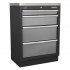 Sealey Superline PRO Storage System with Stainless Worktop 4.9m