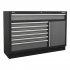 Sealey Superline PRO Storage System with Stainless Steel Worktop 1.96m