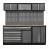 Sealey Superline PRO Storage System with Pressed Wood Worktop 2.04m