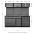 Sealey Superline PRO Modular Storage System Combo with Stainless Steel Worktop