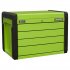 Sealey 4 Drawer Push-to-Open Topchest with Ball-Bearing Slides - Green