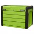 Sealey 4 Drawer Push-to-Open Topchest with Ball-Bearing Slides - Green