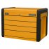 Sealey Superline PRO Push-to-Open Topchest 4-Drawer - Orange