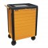 Sealey Superline PRO Push-To-Open Rollcab 7 Drawer - Orange