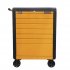 Sealey Superline PRO Push-To-Open Rollcab 7 Drawer - Orange