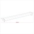 Sealey Shelving Panel Support 600mm