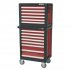 Sealey Premier Topchest & Rollcab Combination 14 Drawer with 1233pc Tool Kit