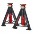 Sealey Premier Axle Stands (Pair) 6 Tonne Capacity per Stand - Red