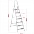 Sealey Step Ladder 7-Tread Aluminium - BS EN 131