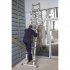 Sealey Telescopic Ladder 11-Tread Aluminium - BS EN 131