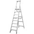 Sealey Industrial Step Ladder 8-Tread Aluminium - BS EN 131