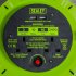 Sealey 10m Cassette Type Cable Reel with Thermal Trip 2 x 230V & 2 x USB - Hi-Vis Green