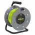 Sealey 50m Cable Reel with Thermal Trip 4 x 230V - Hi-Vis Green