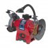 Sealey 150mm Bench Grinder & Wire Wheel Combination with Worklight 250W/230V