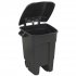 Sealey Refuse/Wheelie Bin 100L - Black