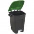 Sealey Refuse/Wheelie Bin with Foot Pedal 100L - Green