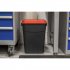 Sealey Refuse/Storage Bin 50L - Red