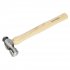 Sealey Premier Ball Pein Hammer with Hickory Shaft 1.5lb