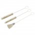 Sealey Spray Gun Cleaning Brush Set 3pc