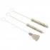 Sealey Spray Gun Cleaning Brush Set 3pc