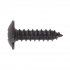 Sealey Self-Tapping Pozi Flanged Head Screw 4.2 x 16mm, Black - Pack of 100