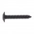 Sealey Self-Tapping Pozi Flanged Head Screw 4.2 x 25mm, Black - Pack of 100