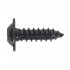 Sealey Self-Tapping Pozi Flanged Head Screw 4.8 x 16mm, Black - Pack of 100