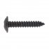 Sealey Self-Tapping Pozi Flanged Head Screw 4.8 x 25mm, Black - Pack of 100