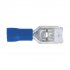 Sealey Piggy-Back Terminal 6.3mm, Blue - Pack of 100