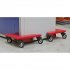 Sealey Corner Transport Dollies 150kg Capacity - Set of 4