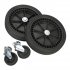 Sealey Wheel Kit for Fixed Compressors - 2 Castors & 2 Fixed