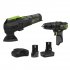 Sealey 2 x SV10.8 Series Cordless Combi Drill & Multi-Tool Kit 10.8V - 2 Batteries & Euro Plug