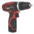 Sealey SV12 Series 10mm Cordless Combi Drill 12V - Body Only