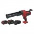 Sealey SV20 Series 310ml Cordless Caulking Gun Kit 20V - 2 Batteries