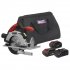 Sealey SV20 Series 150mm Cordless Circular Saw Kit 20V - 2 Batteries